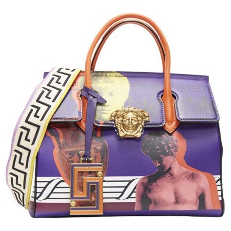 versace tasche lila